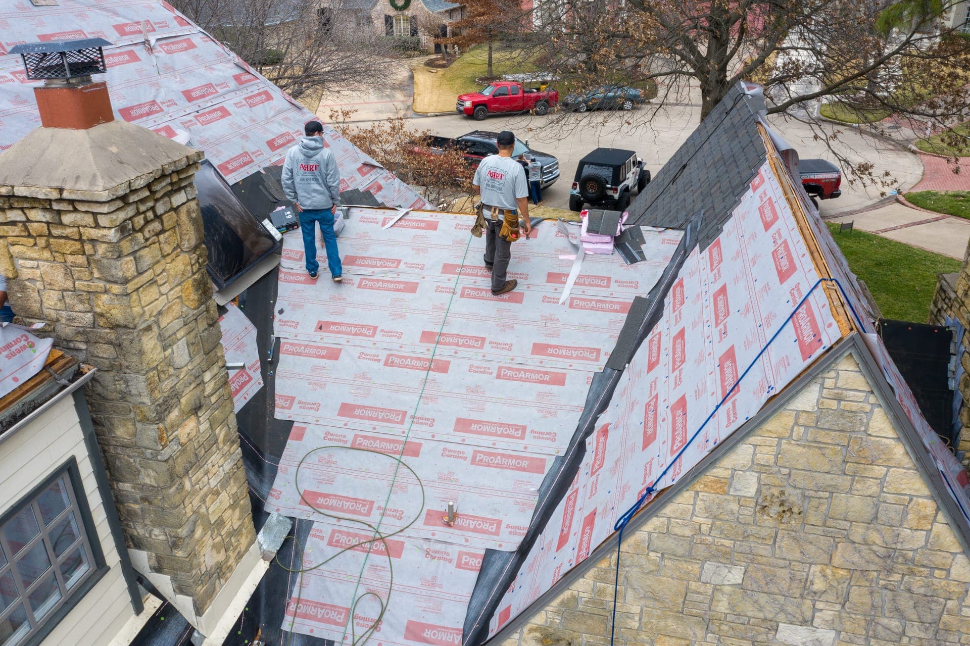 Midtown Tulsa project — roof overview