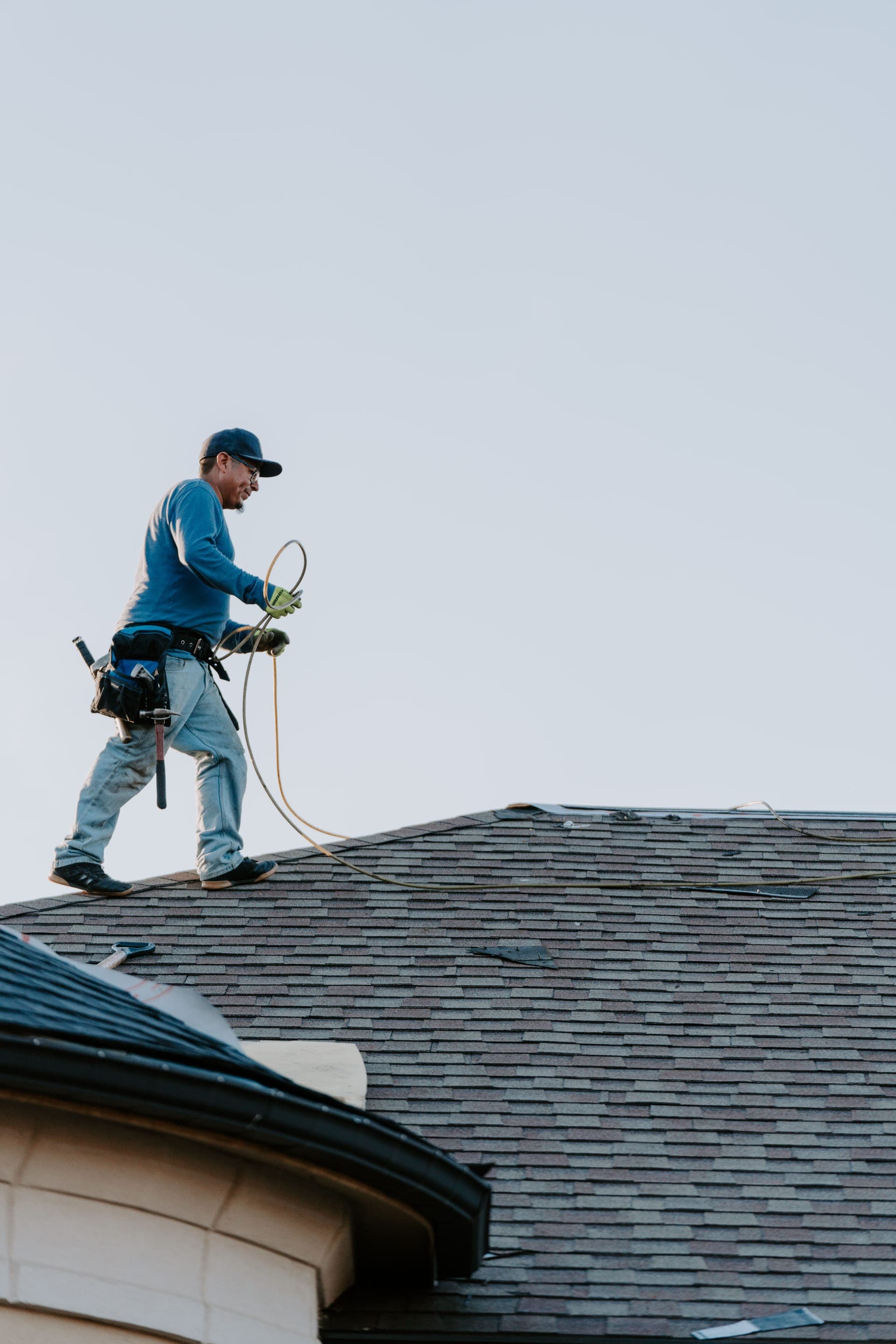 Tulsa Hills project — roof and landscaping